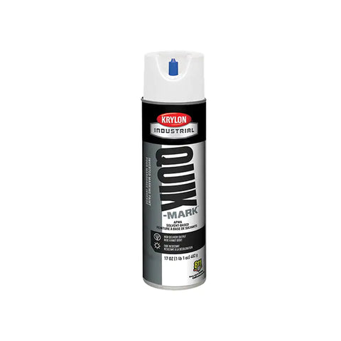 Peinture de marquage à base de solvant Quik-MarkMC, blanc utilitaire APWA, 17 oz