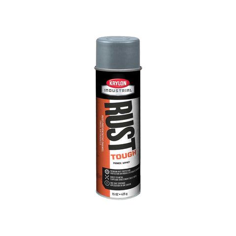 Apprêt gris antirouille industriel Krylon - Lot de 6