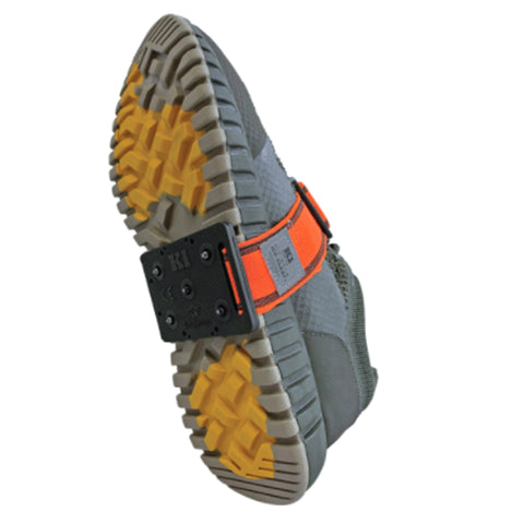 CRAMPONS À GLACE POUR LA PARTIE CENTRALE - 8 MM MINCES - HAUTE VISIBILITÉ