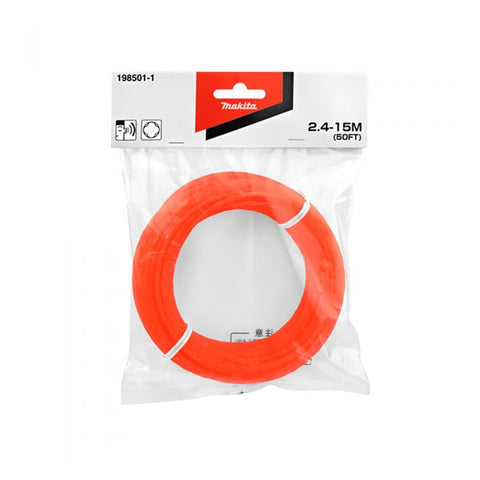 FIL À COUPE BORDURE ORANGE 2.4MM(.095'') X 15M(50')