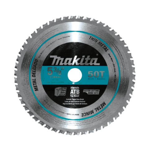 LAME 5-3/8'' X 50DTS POUR COUPE DE MÉTAUX FERREUX  MINCE