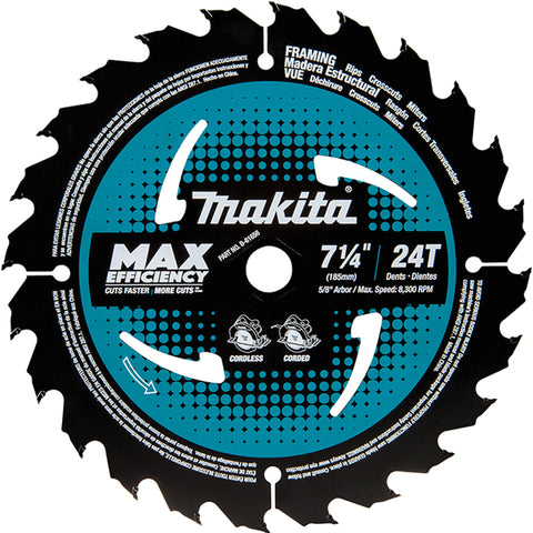 LAMES MAX-EFFICIENCY PARFAITES POUR LES SCIES CIRCULAIRES SANS FIL