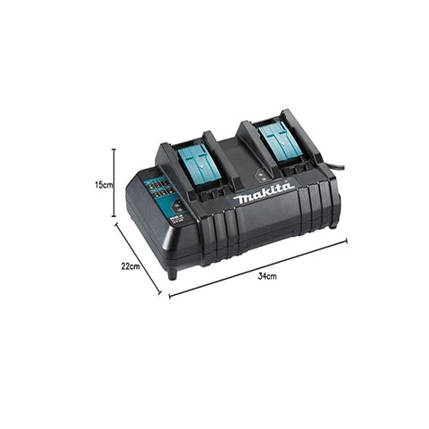 Chargeur Makita DC18SH deux ports LXT