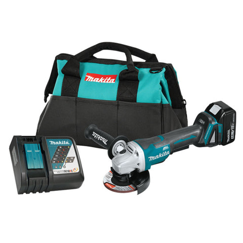 Rectifieuse coudée 5 po sans balai avec interrupteur à palette 18V LXT, ensemble 5,0Ah x1
Efficacité Et Grande Performance Pour Les Applications Intensives De Rectifiage