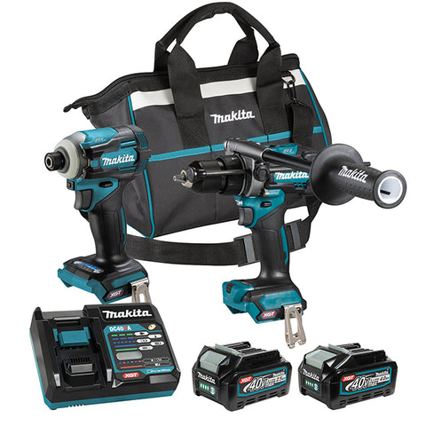 Ensemble de 2 outils sans fil sans balai 40 V Max XGT (2,5 et 4,0 Ah)