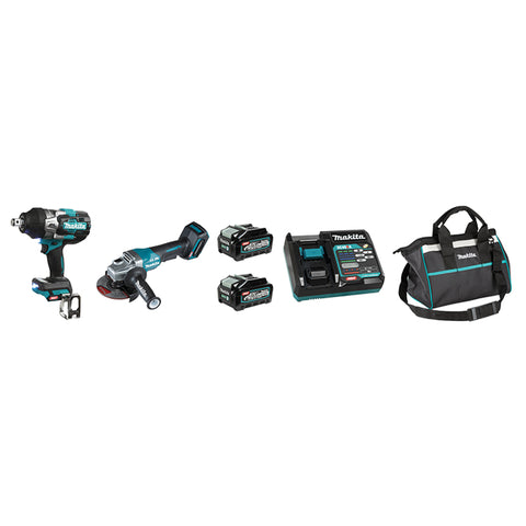 Ensemble de 2 outils li-ion 40 V MAX XGT (4,0 Ah)
