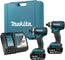 Ensemble de 2 outils 18 V LXT (3,0 Ah x 2)