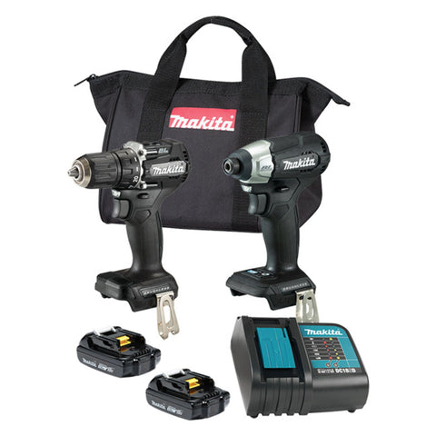 Ensemble de 2 outils sous-compacts sans balai 18V LXT, compact x2
