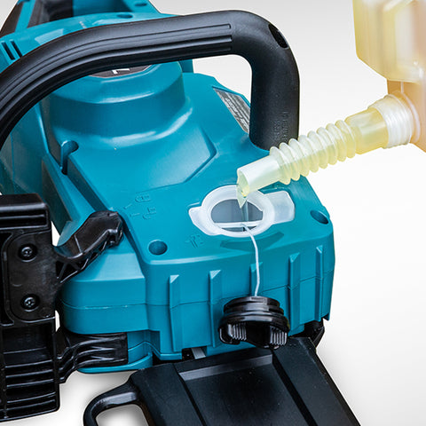 Scie à chaîne sans fil sans balai 16 po 18 V LXT poignée arrière avec XPT (ensemble 5,0 Ah)