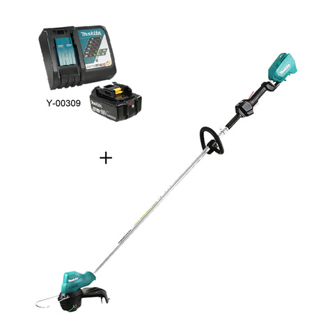 ENSEMBLE COUPE HERBES 11-3/4'' 18V + 1 BATTERIES 5.0AH + CHARGEUR