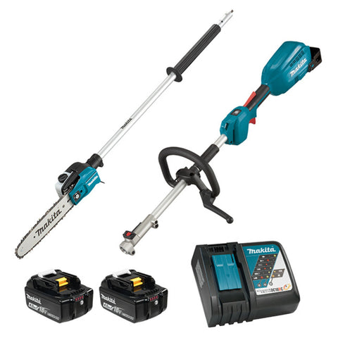 ENS. SCIE A CHAINE 18V Q/L + 2 X 4.0AH