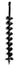 FORET TARIERE 4'' X 31'' X 7/16''