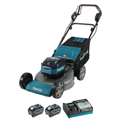 Tondeuse à gazon autopropulsée 21 po sans balai 40Vmax XGT, ensemble 5,0Ah x2