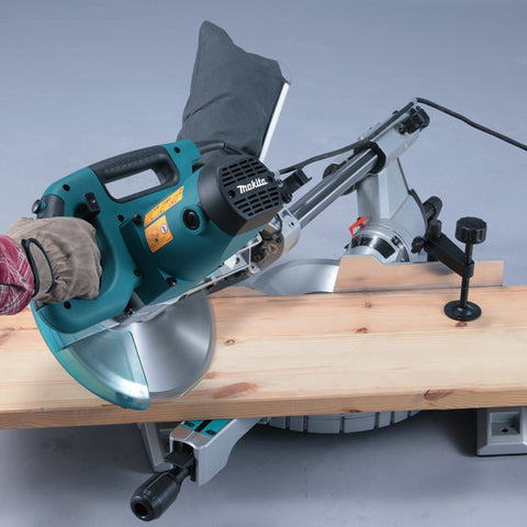 SCIE À ONGLET COMBINÉS COULISSANTE 10'' AVEC LASER