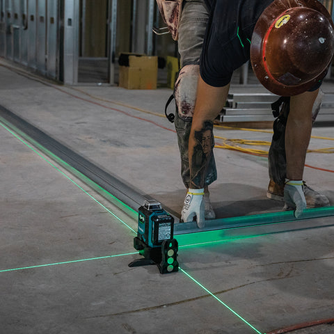 Niveau laser à faisceau vert à ligne complète 360 à 4 lignes ver. et 4 lignes hor. 12Vmax CXT, outil seulement