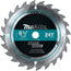Lame de scie circulaire au carbure de 6-1/2'' x 24 dents