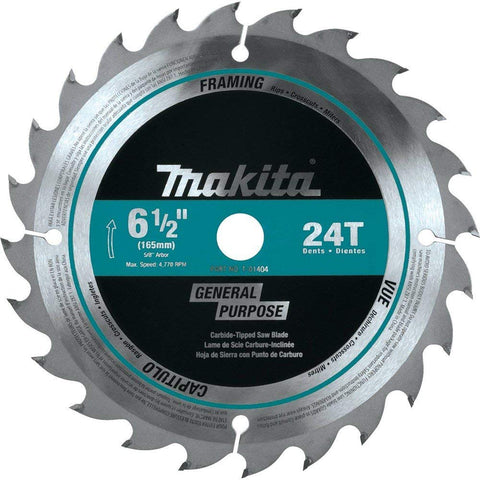 Lame de scie circulaire au carbure de 6-1/2'' x 24 dents