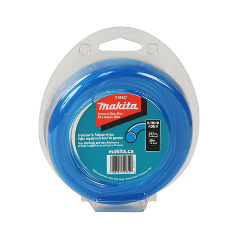 FIL A COUPER ROND POUR COUPE BORDURE 0.065'' X 50' (BLEU)