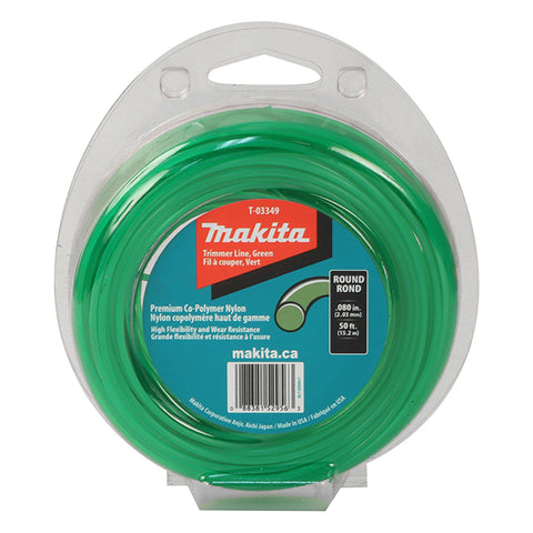 FIL A COUPER ROND POUR COUPE BORDURE 0.080'' X 50' (VERT)