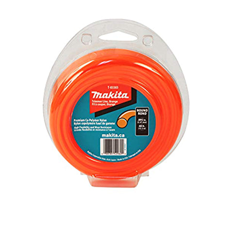 FIL A COUPER ROND POUR COUPE BORDURE 0.095'' X 40'  (ORANGE)