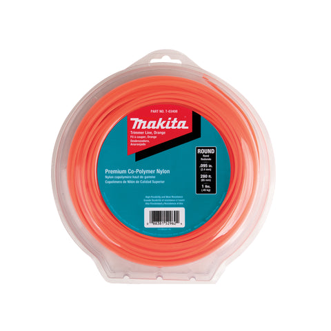 FIL A COUPER ROND POUR COUPE BORDURE 0.095'' X 250' (ORANGE)