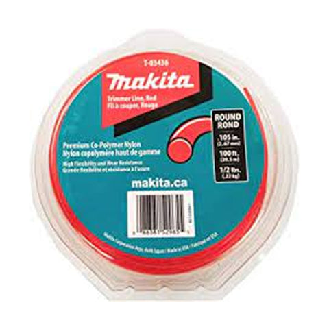 FIL A COUPER ROND POUR COUPE BORDURE 0.105'' X 100' (ROUGE)