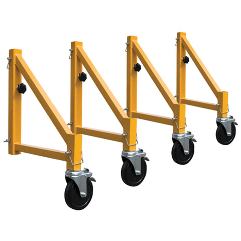 4 STABILISATEURS DE 14'' AVEC ROUES