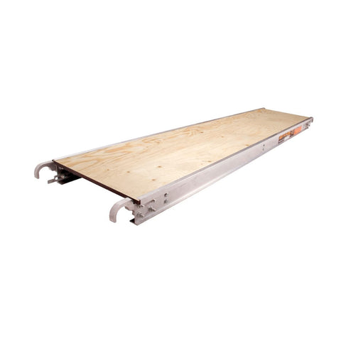 PLATEFORME D’ALUMINIUM ET CONTREPLAQUÉ DE 5/8”