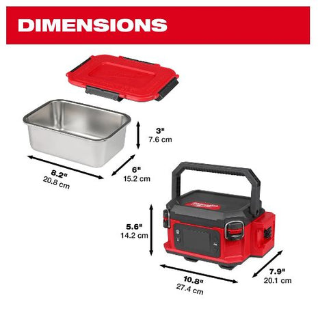 CHAUFFE-REPAS DE CHANTIER M18