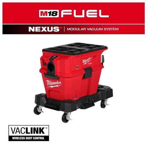 M18 FUEL™ NEXUS™ 6 GALLON WET/DRY VACUUM W/PACKOUT™ COMPATIBILITY & VACLINK™