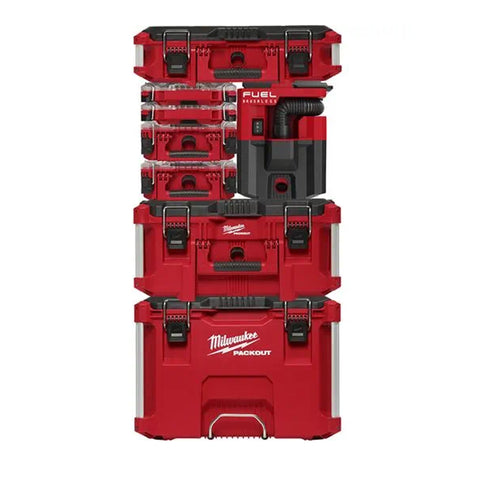 ASPIRATEUR PACKOUT M18 FUEL 2.5 GALLONS AVEC FILTRE HEPA