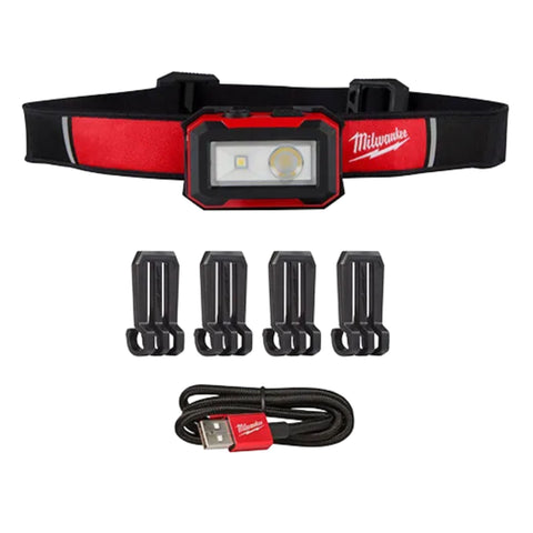Lampe frontale et lampe de travail magnétique rechargeable Milwaukee®