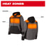 MANTEAU CHAUFFANT M12 GRIS + 1 BATTERIE (PETIT)