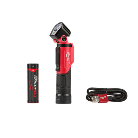 LAMPE DE POCHE USB 500LUMMENS PIVOTANTE