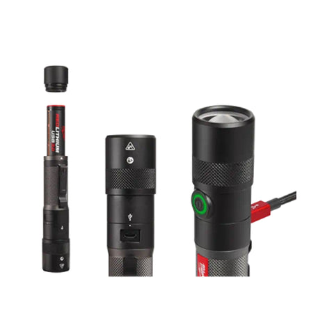 LAMPE DE POCHE RECHARGEABLE USB 1100 LUMENS
