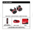 Écouteurs de chantier REDLITHIUM™ USB Bluetooth®