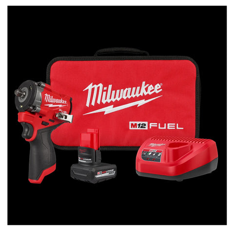 Kit de clé à chocs M12 FUEL™ Stubby 3/8''