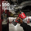 ENSEMBLE CLÉ À CHOCS 3/8'' M12 FUEL 550PI/LBS
