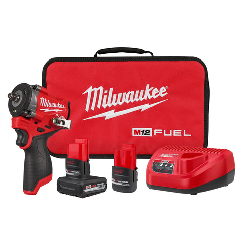 ENSEMBLE CLÉ À CHOCS 3/8'' M12 FUEL 550PI/LBS