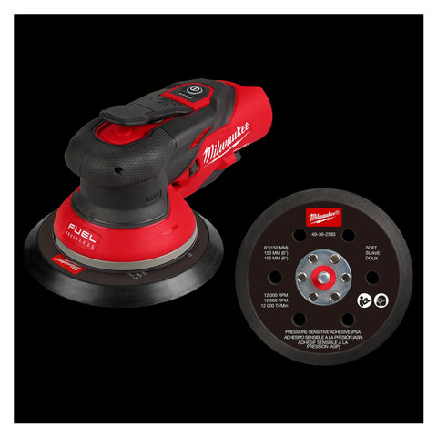 Ponceuse orbitale aléatoire M12™ FUEL™ 6'' (3/32'')