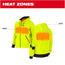 COTON OUATE CHAUF M12 HI-VIZ (XL)