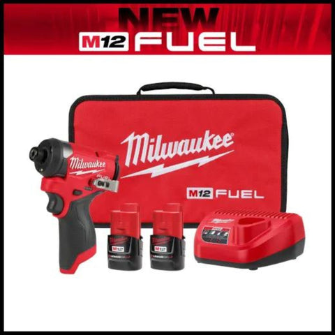 ENSEMBLE CLÉ À CHOCS 1/4'' HEX M12 FUEL™ 125PI/LBS