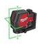 LASER VERT 165'  2 LIGNES HORIZONTALE ET VERTICAL + 2 POINTS / RECHARGEABLE USB