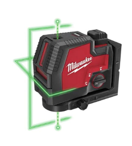 LASER VERT 165'  2 LIGNES HORIZONTALE ET VERTICAL + 2 POINTS / RECHARGEABLE USB