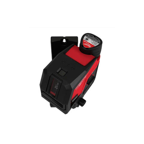 LASER VERT 165'  M12 2 LIGNES HORIZONTAL ET VERTICAL + 2 POINTS