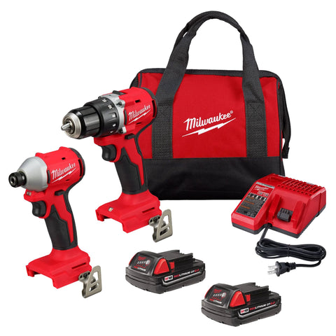 Kit combiné compact sans balais à 2 outils M18™