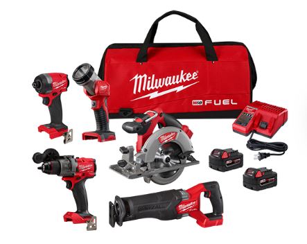 ENSEMBLE 5 OUTILS M18 FUEL