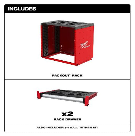 ENSEMBLE 2 TIROIRS PACKOUT POUR VÉHICULE / ATELIER