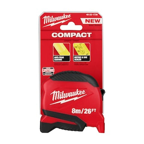 Ruban à mesurer compact de 26 pieds
