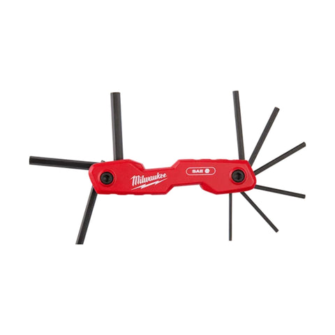 Jeu de clés hexagonales pliantes à 9 clés - SAE